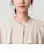 【WEB限定 Wardrobe DAILY MINIMAL】フリルレイヤーブラウス ウォッシャブル