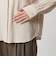 【WEB限定 Wardrobe DAILY MINIMAL】フリルレイヤーブラウス ウォッシャブル