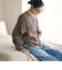 【WEB限定 Wardrobe DAILY MINIMAL】フリルレイヤーブラウス ウォッシャブル