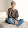 【WEB限定 Wardrobe DAILY MINIMAL】フリルレイヤーブラウス ウォッシャブル