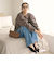 【WEB限定 Wardrobe DAILY MINIMAL】フリルレイヤーブラウス ウォッシャブル