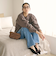 【WEB限定 Wardrobe DAILY MINIMAL】フリルレイヤーブラウス ウォッシャブル
