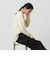 【WEB限定 Wardrobe DAILY MINIMAL】フリル Vネックブラウス ウォッシャブル
