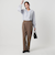 【WEB限定 Wardrobe DAILY MINIMAL】フリル Vネックブラウス ウォッシャブル