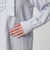 【WEB限定 Wardrobe DAILY MINIMAL】フリル Vネックブラウス ウォッシャブル