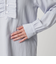 【WEB限定 Wardrobe DAILY MINIMAL】フリル Vネックブラウス ウォッシャブル
