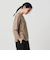 【WEB限定 Wardrobe DAILY MINIMAL】クルーネックブラウス ウォッシャブル