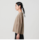 【WEB限定 Wardrobe DAILY MINIMAL】クルーネックブラウス ウォッシャブル