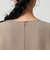 【WEB限定 Wardrobe DAILY MINIMAL】クルーネックブラウス ウォッシャブル