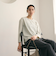 【WEB限定 Wardrobe DAILY MINIMAL】クルーネックブラウス ウォッシャブル
