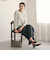 【WEB限定 Wardrobe DAILY MINIMAL】クルーネックブラウス ウォッシャブル