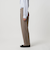 【WEB限定 Wardrobe DAILY MINIMAL】ダブルクロス テーパードパンツ ウォッシャブル