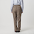 【WEB限定 Wardrobe DAILY MINIMAL】ダブルクロス テーパードパンツ ウォッシャブル