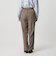【WEB限定 Wardrobe DAILY MINIMAL】ダブルクロス テーパードパンツ ウォッシャブル