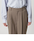 【WEB限定 Wardrobe DAILY MINIMAL】ダブルクロス テーパードパンツ ウォッシャブル