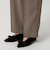 【WEB限定 Wardrobe DAILY MINIMAL】ダブルクロス テーパードパンツ ウォッシャブル