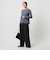 【WEB限定 Wardrobe DAILY MINIMAL】ウールライクメランジ ワイドパンツ ウォッシャブル