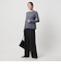 【WEB限定 Wardrobe DAILY MINIMAL】ウールライクメランジ ワイドパンツ ウォッシャブル