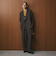 【WEB限定 Wardrobe DAILY MINIMAL】ウールライクメランジ ワイドパンツ ウォッシャブル