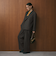 【WEB限定 Wardrobe DAILY MINIMAL】ウールライクメランジ ワイドパンツ ウォッシャブル