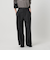 【WEB限定 Wardrobe DAILY MINIMAL】ウールライクメランジ ワイドパンツ ウォッシャブル