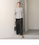 【WEB限定 Wardrobe DAILY MINIMAL】ウールライクメランジ ワイドパンツ ウォッシャブル