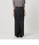 【WEB限定 Wardrobe DAILY MINIMAL】ウールライクメランジ ワイドパンツ ウォッシャブル