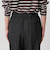 【WEB限定 Wardrobe DAILY MINIMAL】ウールライクメランジ ワイドパンツ ウォッシャブル