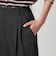 【WEB限定 Wardrobe DAILY MINIMAL】ウールライクメランジ ワイドパンツ ウォッシャブル