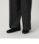 【WEB限定 Wardrobe DAILY MINIMAL】ウールライクメランジ ワイドパンツ ウォッシャブル