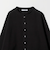 ダブルフェイス リングボタンカーディガン2 ウォッシャブル