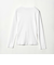 オーガニックコットンフライス ロングスリーブTシャツ