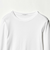 オーガニックコットンフライス ロングスリーブTシャツ