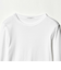 オーガニックコットンフライス ロングスリーブTシャツ