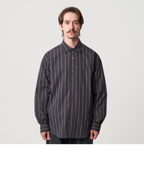 ネオ ピッチ ストライプ レギュラー シャツ FORM型｜ビューティー