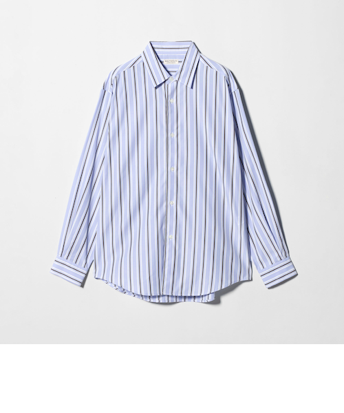 ネオ ピッチ ストライプ レギュラー シャツ FORM型｜ビューティー