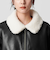 【WEB限定】レザーライク 2WAYブルゾン