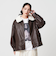 【WEB限定】レザーライク 2WAYブルゾン