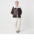【WEB限定】レザーライク 2WAYブルゾン