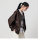 【WEB限定】レザーライク 2WAYブルゾン