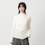 セルロースブレンドテレコ タートルネックカットソー