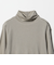 セルロースブレンドテレコ タートルネックカットソー