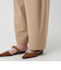 ポリエステルブレンド カーブパンツ