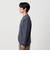 ガスコットン リンクス クルーネック ニット