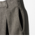 ツイードライク バックゴムワイドパンツ ウォッシャブル