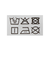 コットン ストライプワイドデニムパンツ