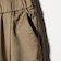 フロントギャザー ワイドタックパンツ