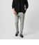 【WEB限定 WARDROBE SMART】ダブルニット ノープリーツ スラックス パンツ/セットアップ対応