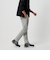 【WEB限定 WARDROBE SMART】ダブルニット ノープリーツ スラックス パンツ/セットアップ対応