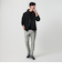 【WEB限定 WARDROBE SMART】ダブルニット ノープリーツ スラックス パンツ/セットアップ対応
